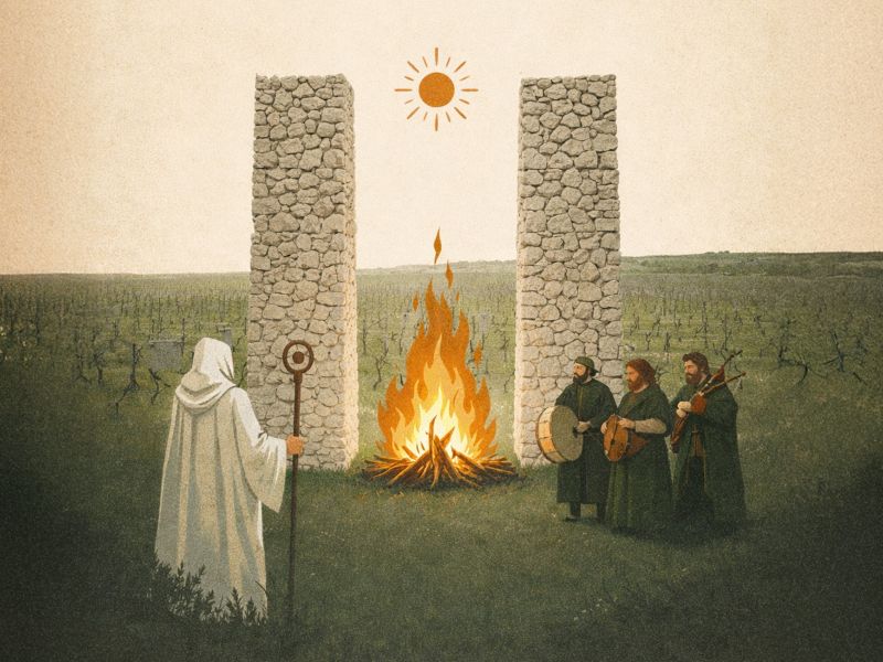 "Magický" Slunovrat na Staré hoře