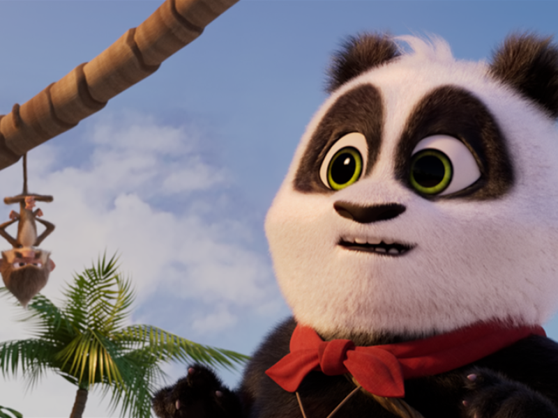 Letní kino Milovice - Medvídek panda v Africe