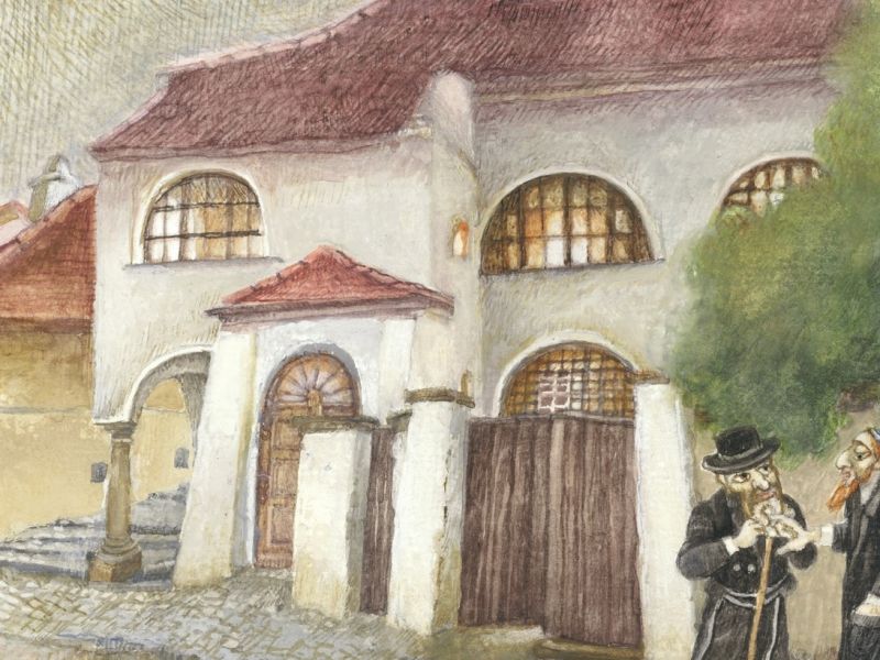 Třpyt perleti v nostalgii židovského města